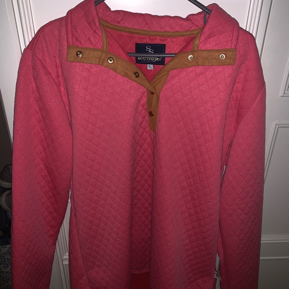 Simply Southern Quilted Pullover